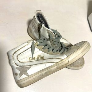 Golden Goose high tops.